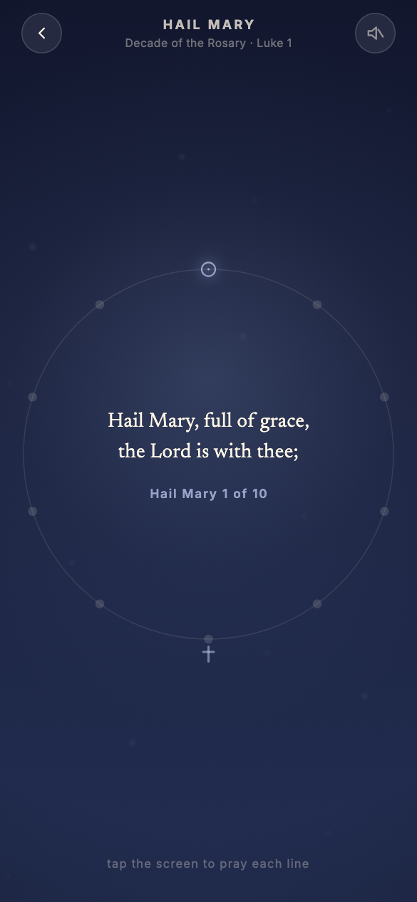 Hail Mary — interactive decade